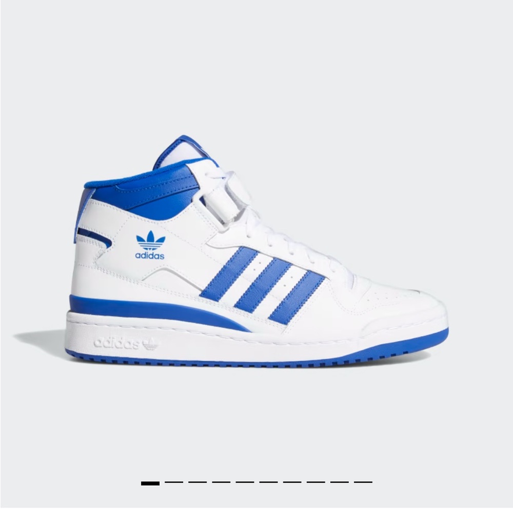 FORUM MID SHOES Adidas’s blue